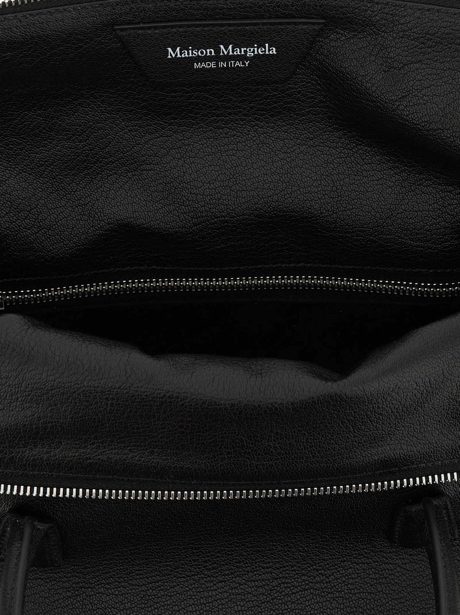 Maison Margiela Black Cashmere Handbag