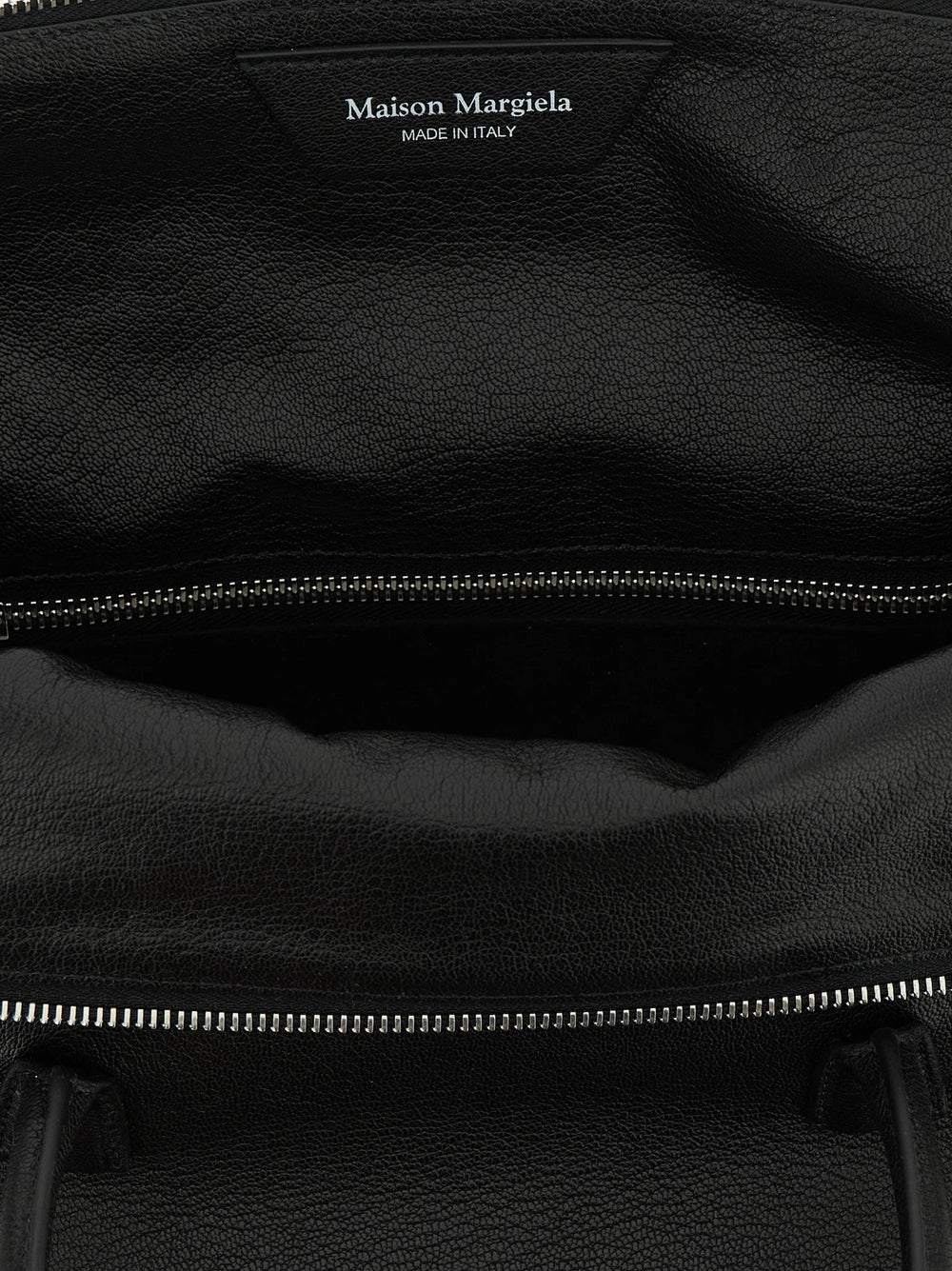 Maison Margiela Black Cashmere Handbag