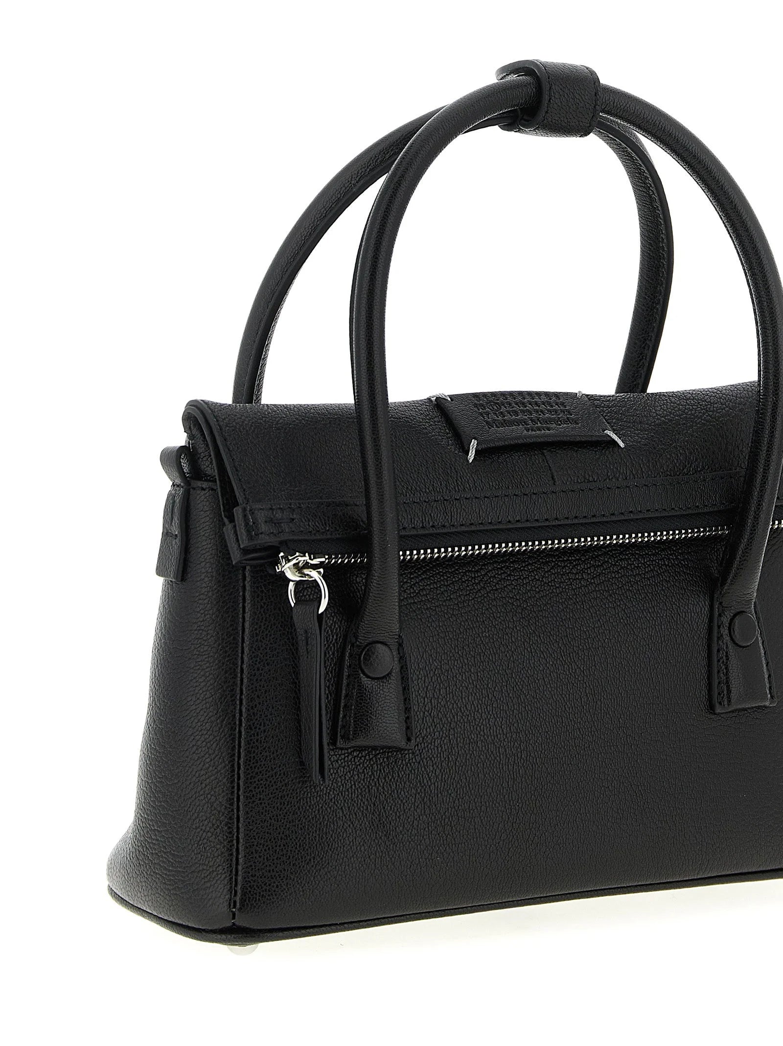Maison Margiela Black Cashmere Handbag