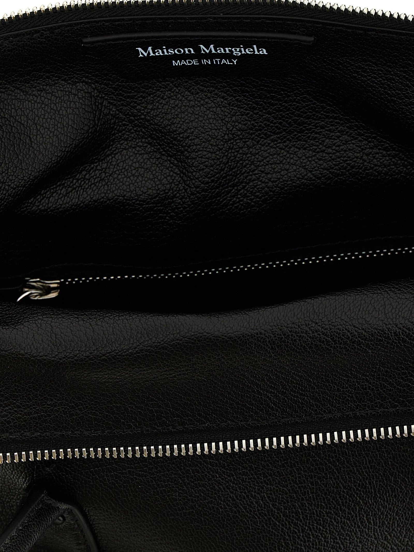 Maison Margiela Black Cashmere Handbag