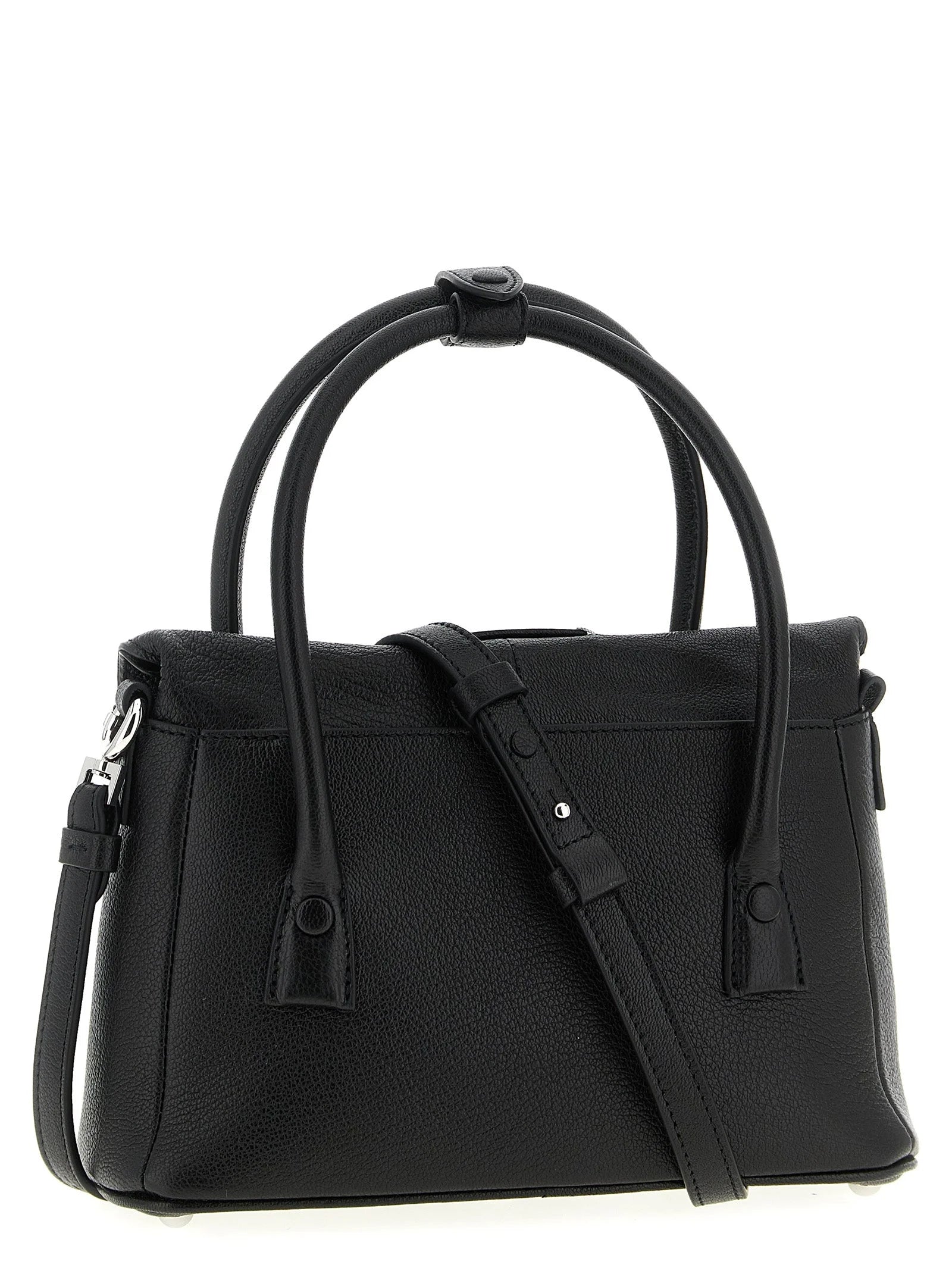 Maison Margiela Black Cashmere Handbag