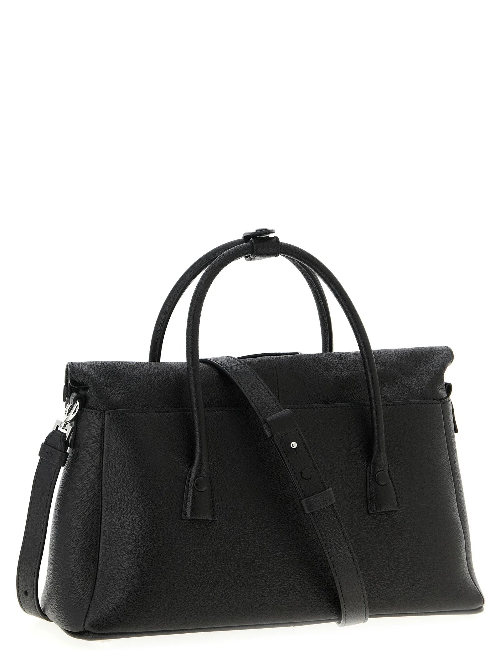 Maison Margiela Black Cashmere Handbag
