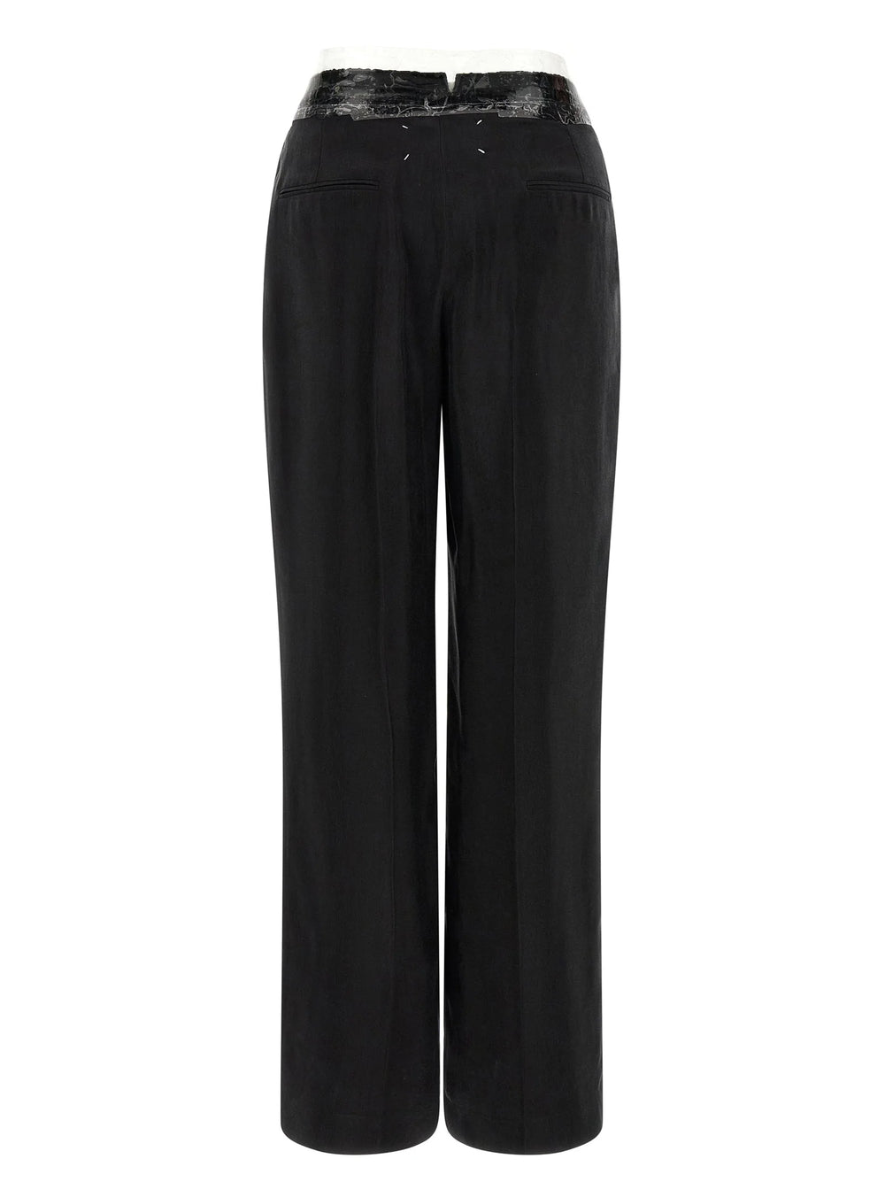 Maison Margiela Black Copper Casual Pants
