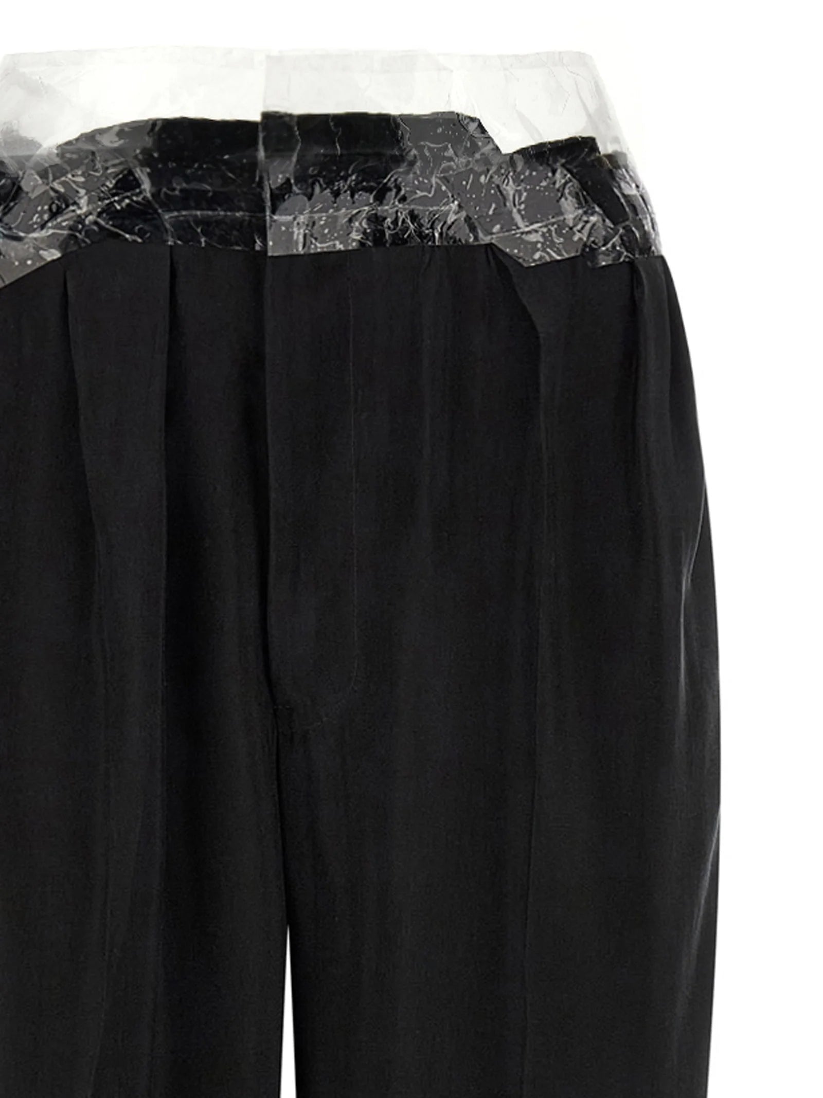 Maison Margiela Black Copper Casual Pants