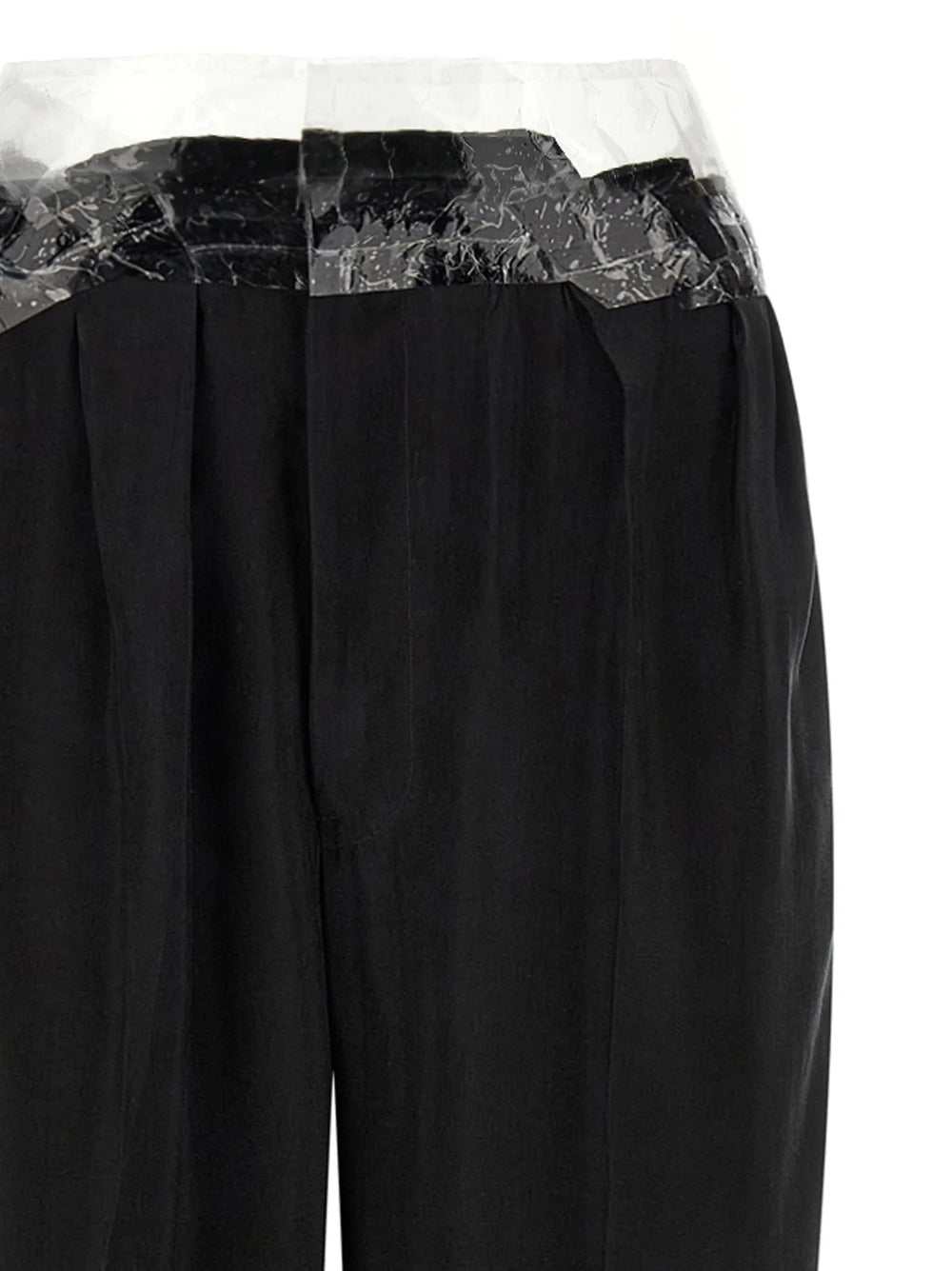Maison Margiela Black Copper Casual Pants