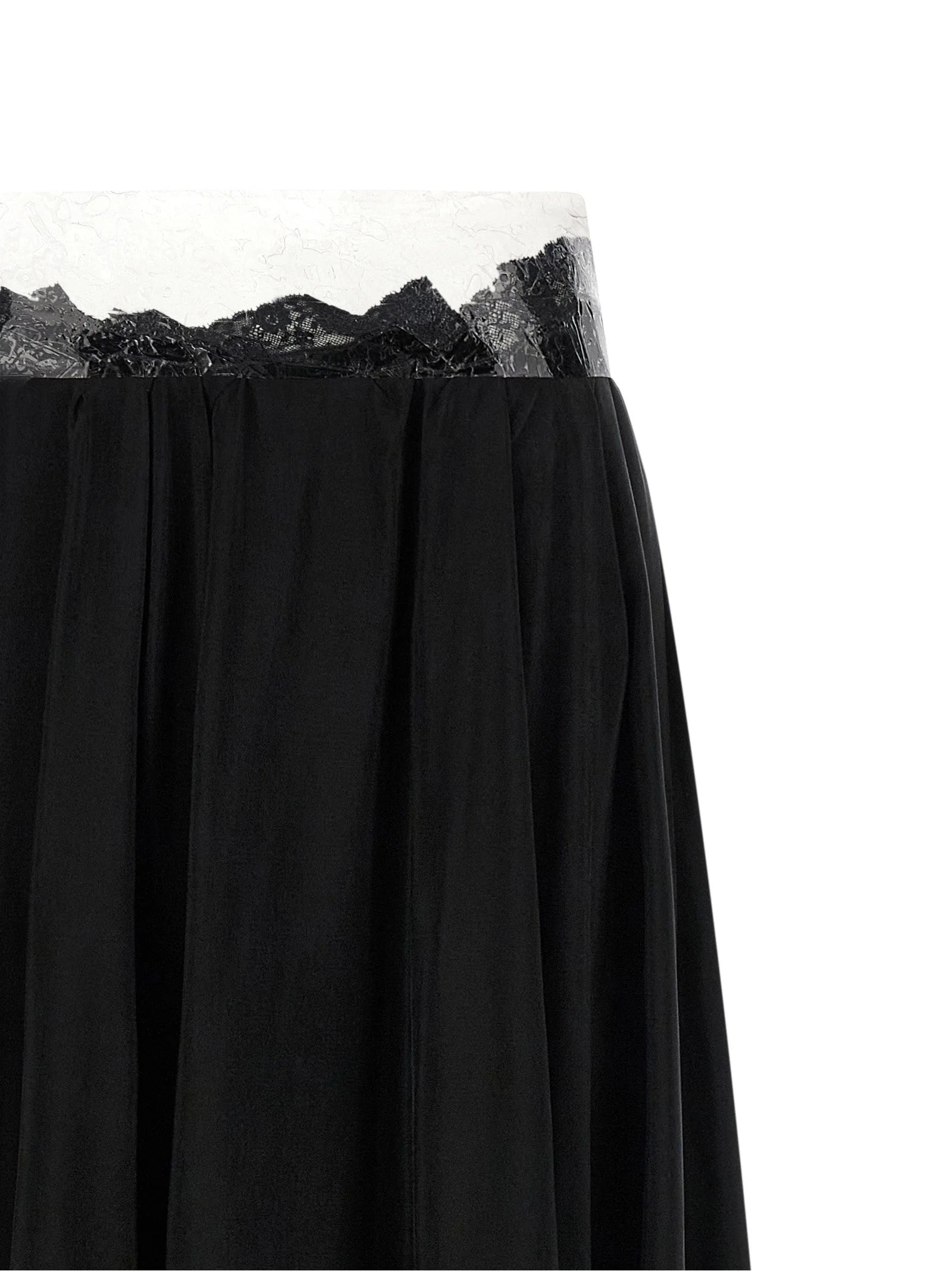 Maison Margiela Black Copper Mini Skirt - IT38