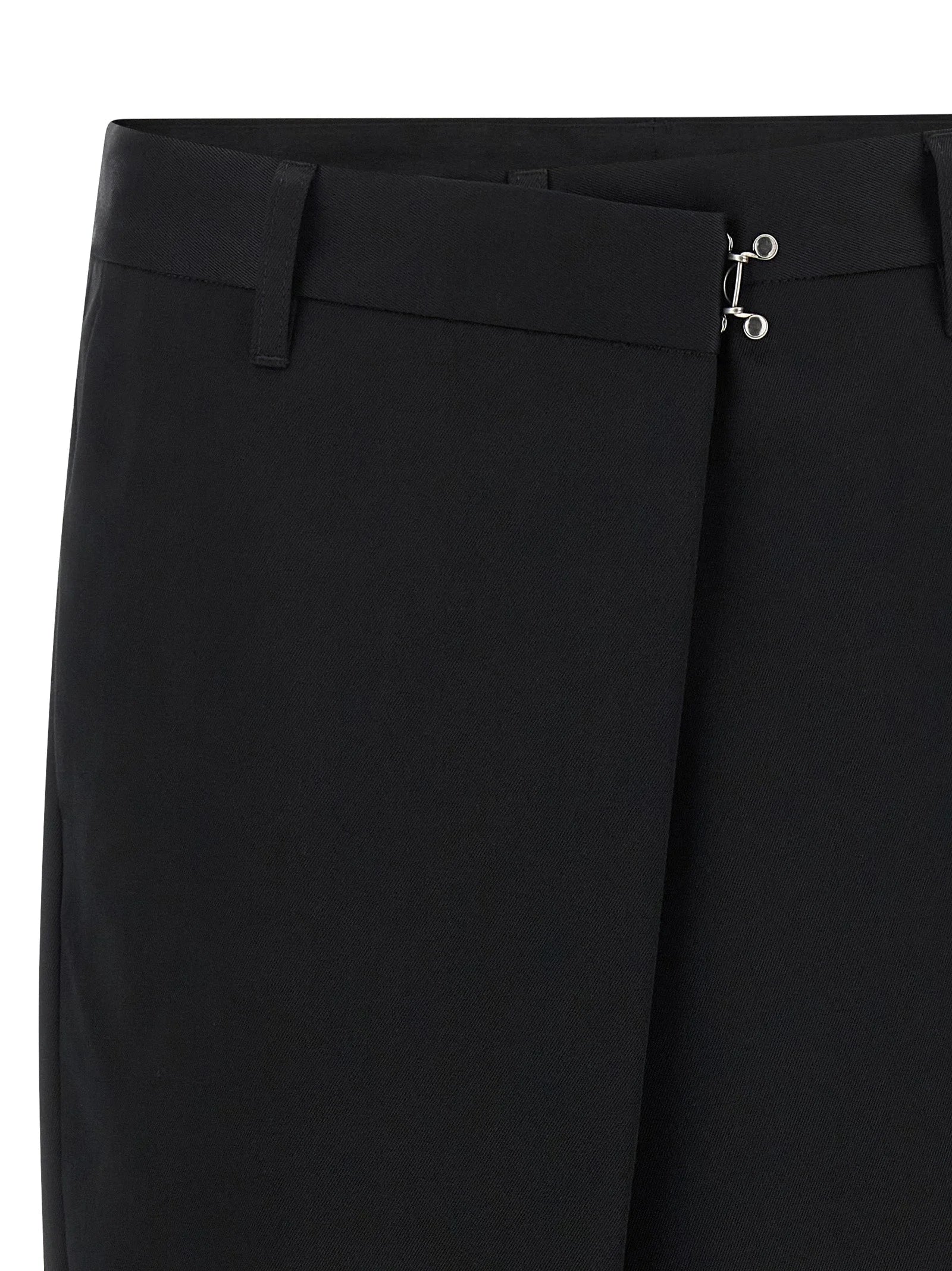 Maison Margiela Black Cotton Bermuda Shorts