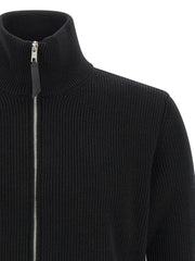 Maison Margiela Black Cotton Cardigan