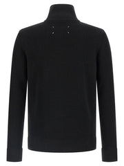 Maison Margiela Black Cotton Cardigan