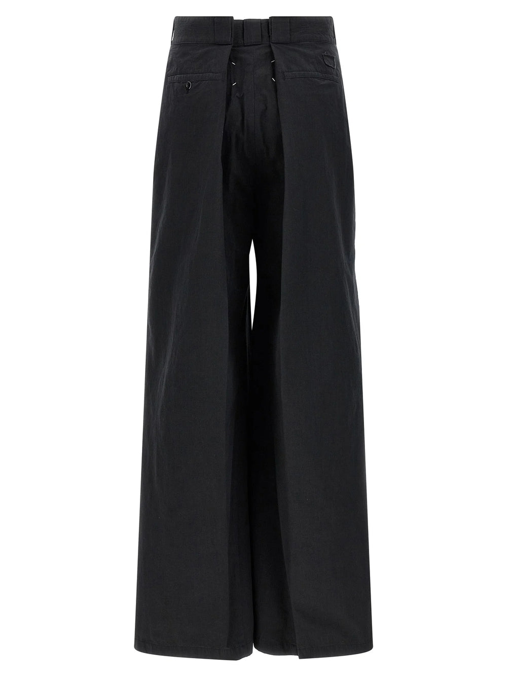 Maison Margiela Black Cotton Casual Pants - IT42
