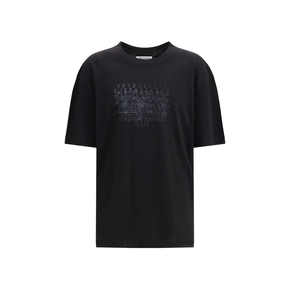 Maison Margiela Black Cotton T-Shirt - S