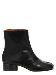 Maison Margiela Black Lamb Leather Ankle Boots
