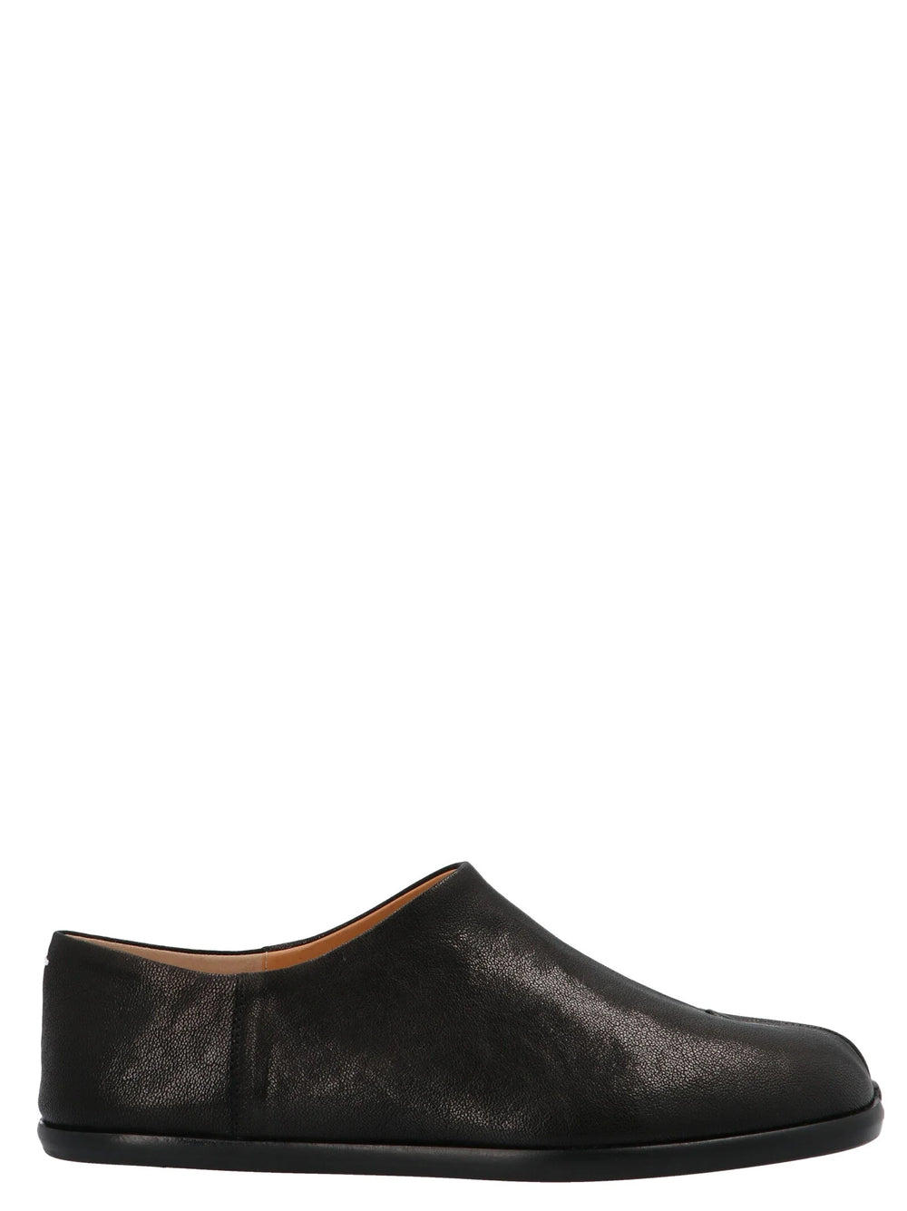 Maison Margiela Black Lamb Leather Ballet Flats