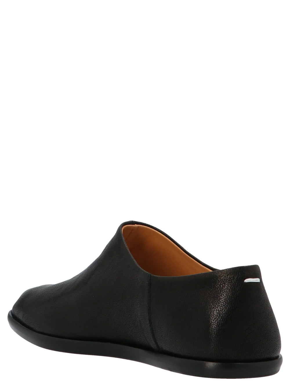 Maison Margiela Black Lamb Leather Ballet Flats
