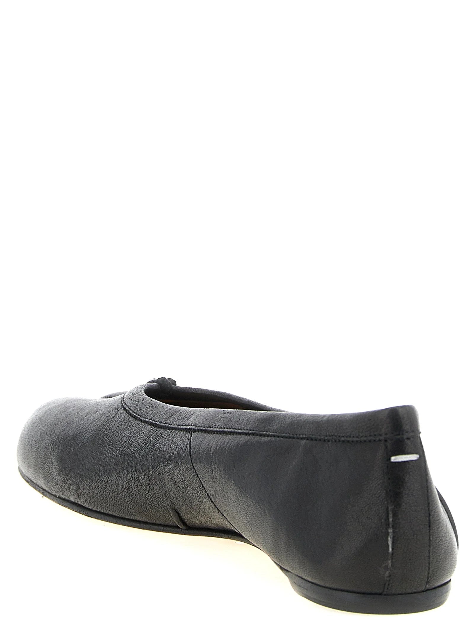 Maison Margiela Black Lamb Leather Ballet Flats - EU39.5/US9.5