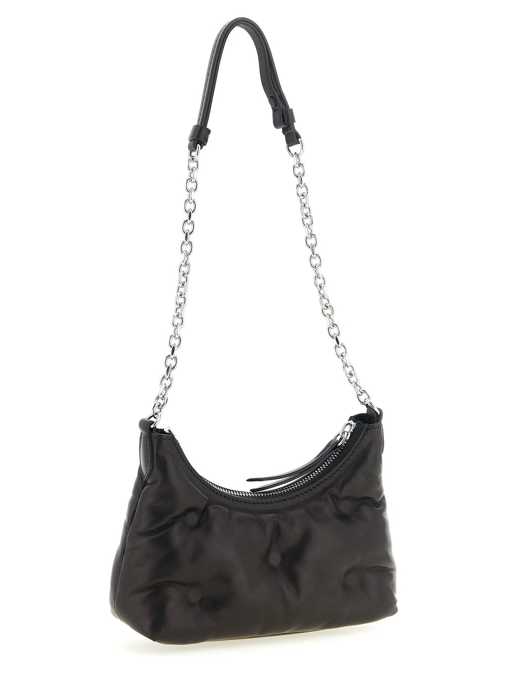 Maison Margiela Black Lamb Leather Crossbody Bag