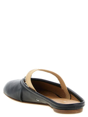 Maison Margiela Black Lamb Leather Mules