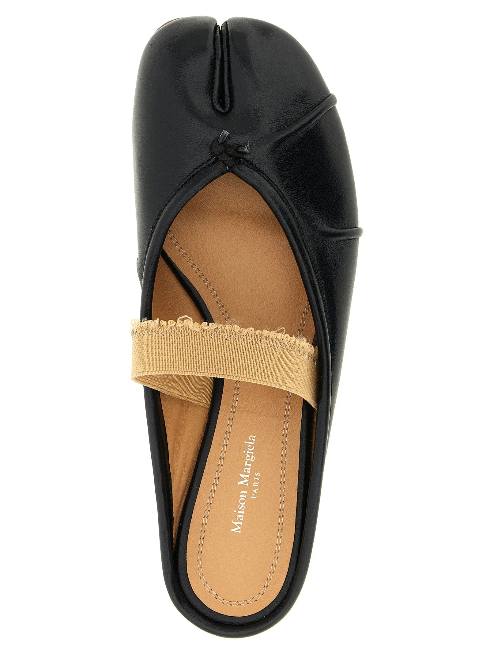Maison Margiela Black Lamb Leather Mules