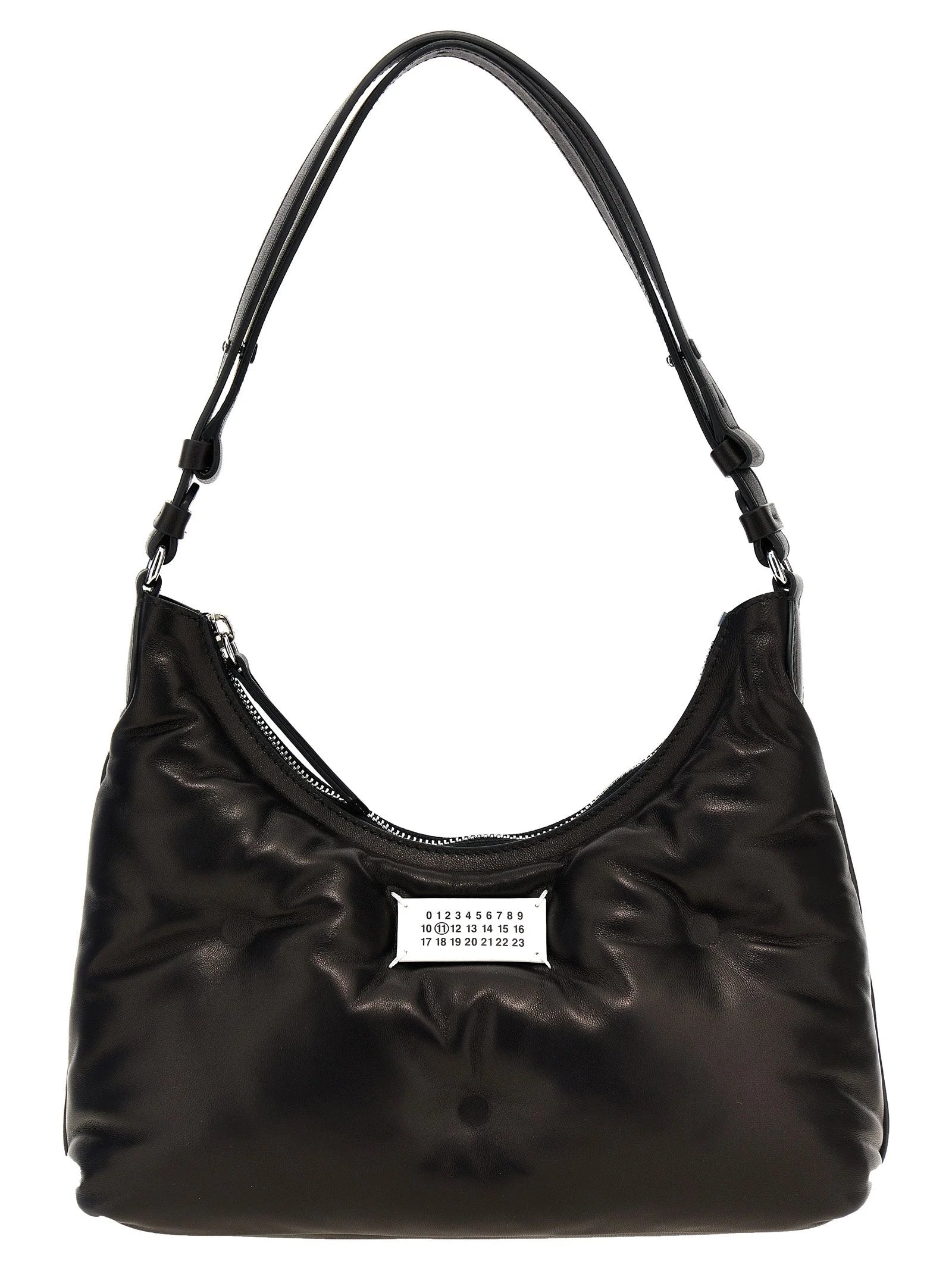 Maison Margiela Black Lamb Leather Shoulder Bag
