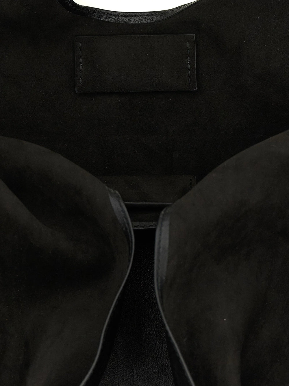 Maison Margiela Black Lamb Leather Shoulder Bag