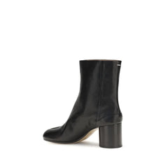 Maison Margiela Black Lamb Ovis Aries Ankle Boots - EU40/US10