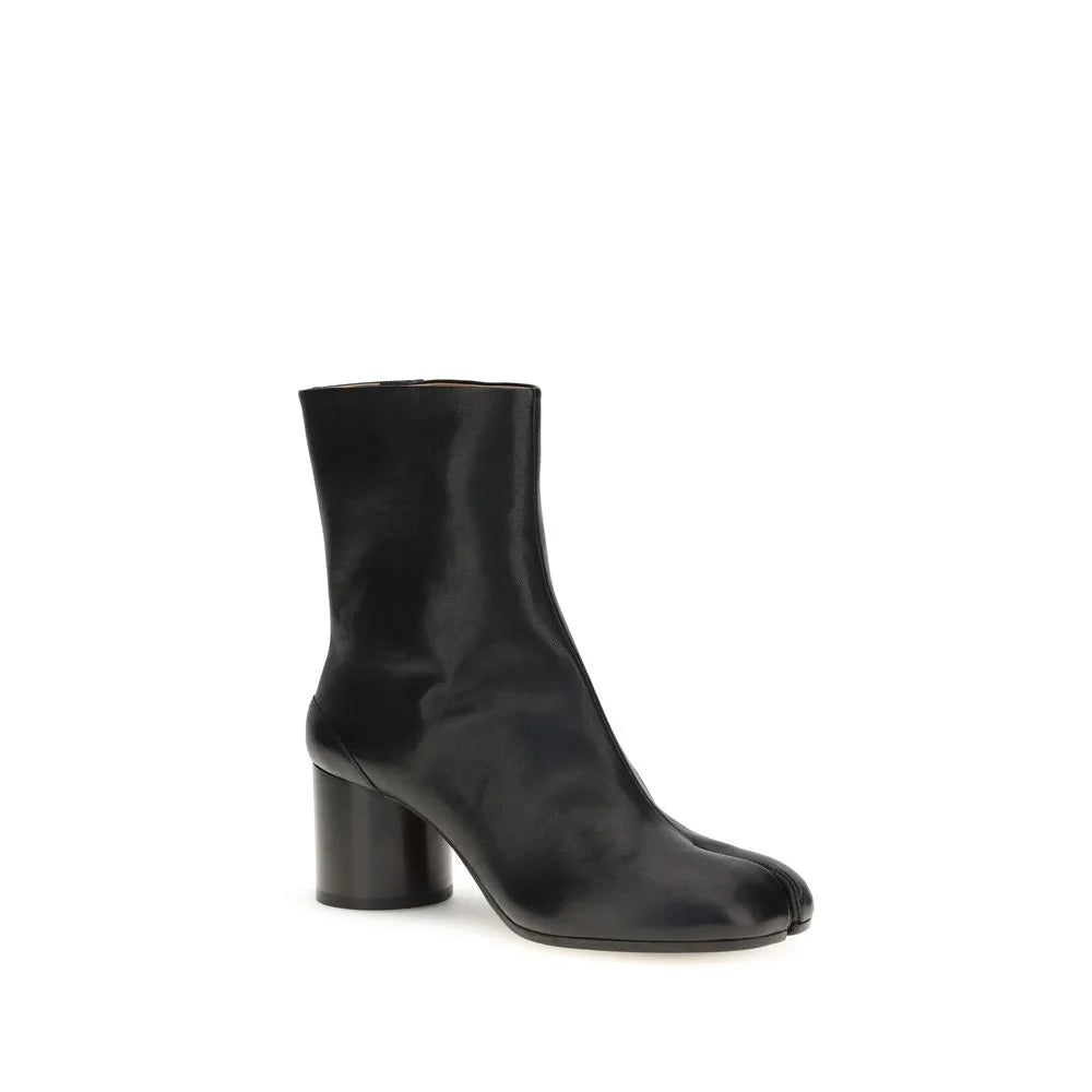 Maison Margiela Black Lamb Ovis Aries Ankle Boots - EU40/US10