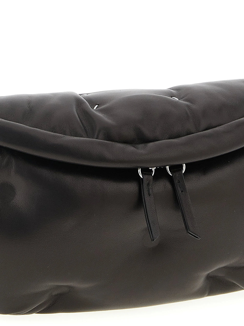 Maison Margiela Black Lambskin Crossbody Bag