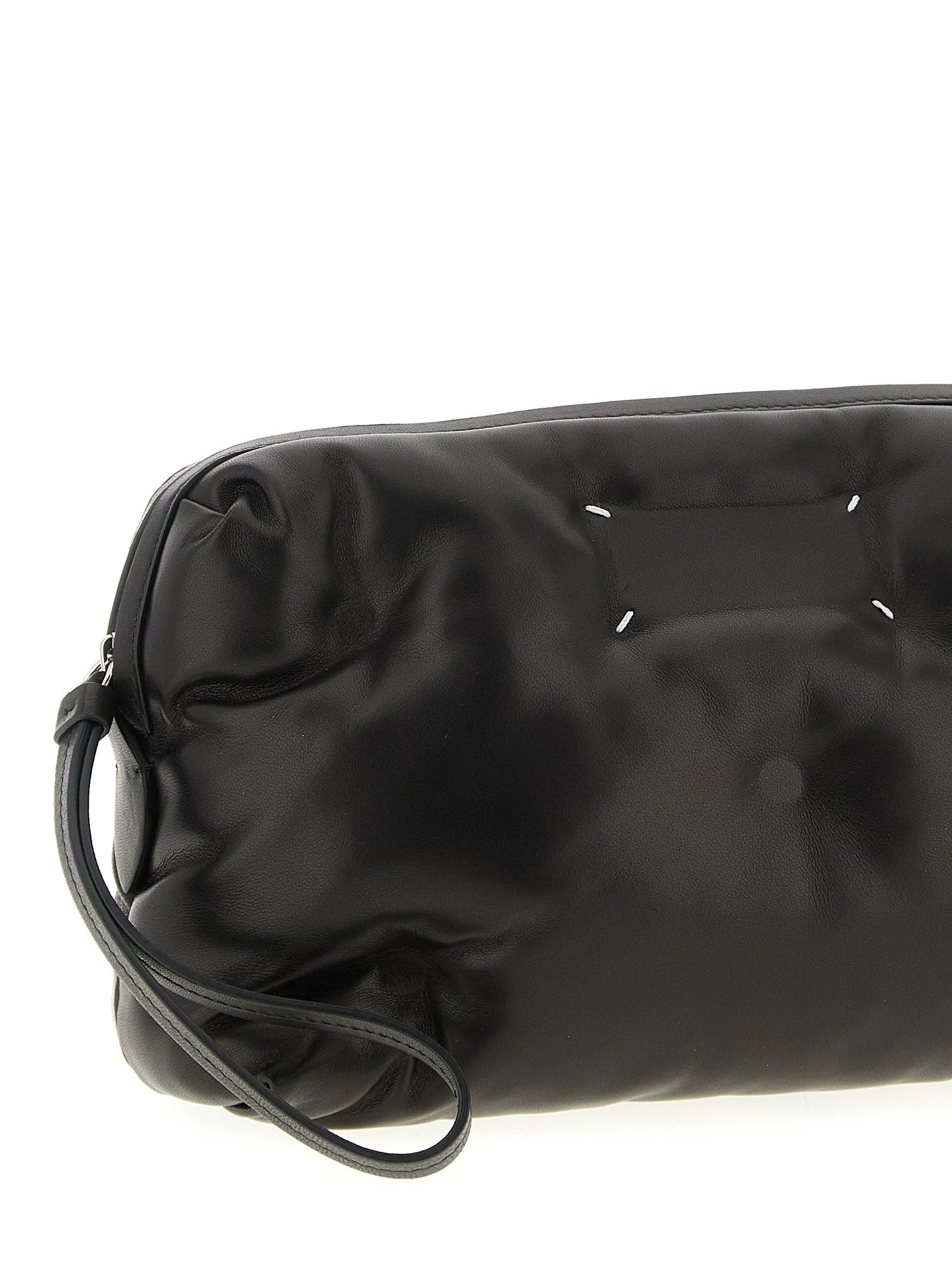 Maison Margiela Black Lambskin Crossbody Bag