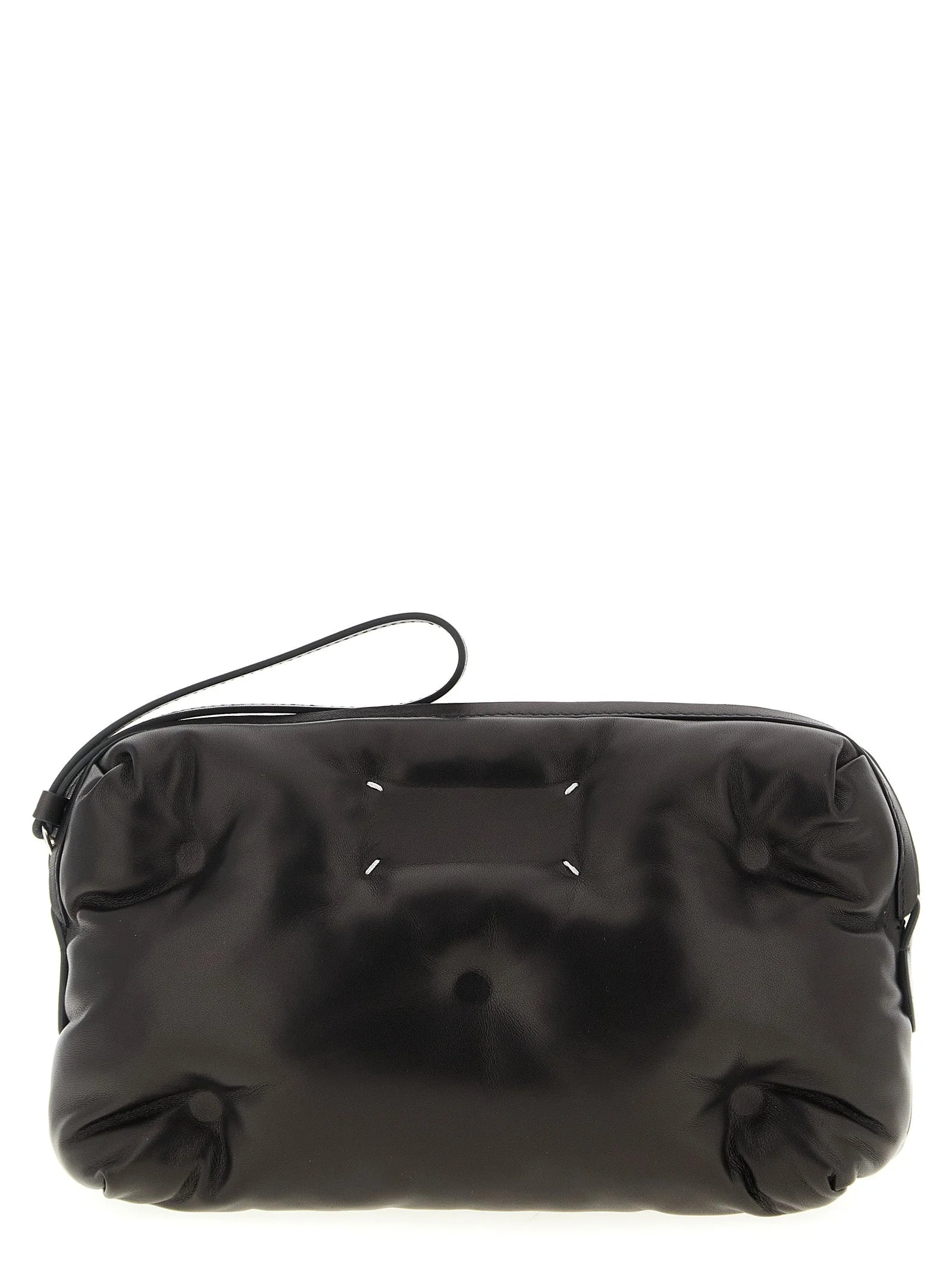 Maison Margiela Black Lambskin Crossbody Bag