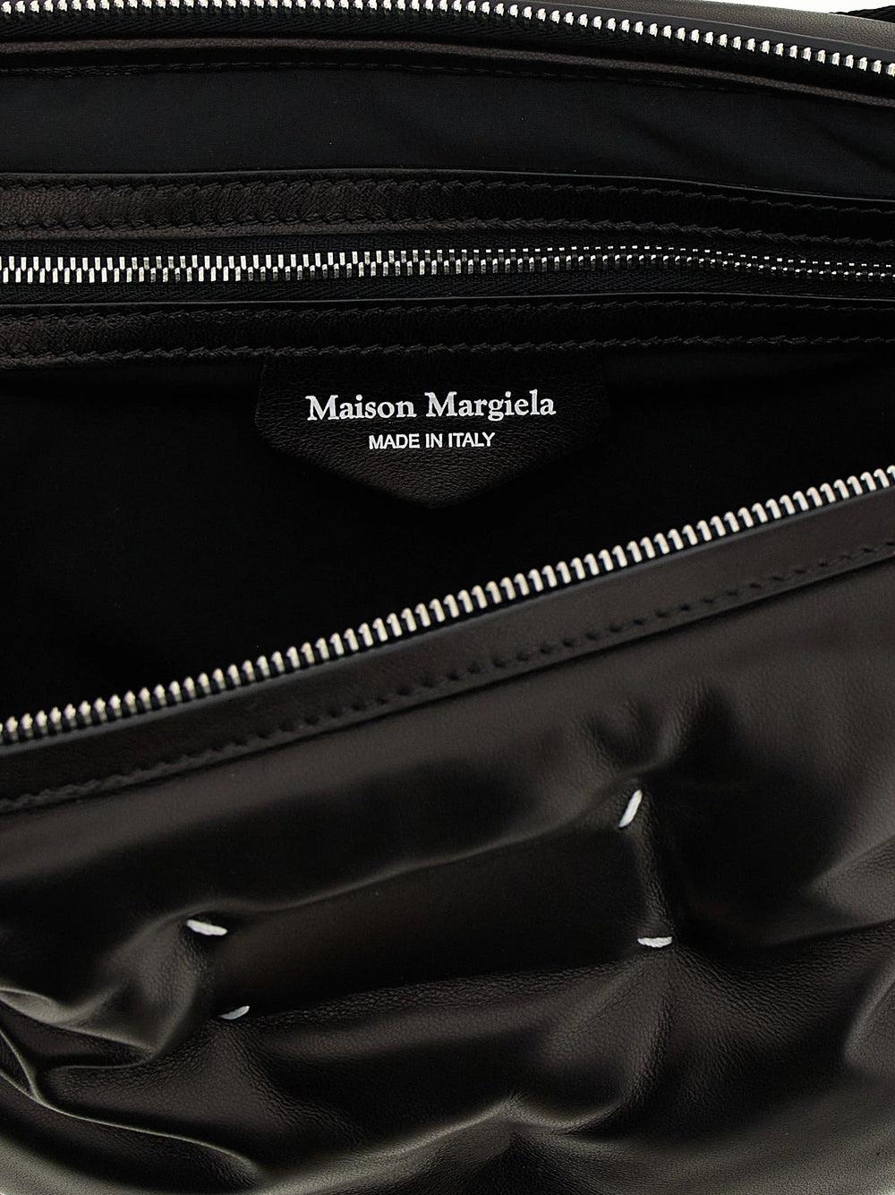 Maison Margiela Black Lambskin Crossbody Bag