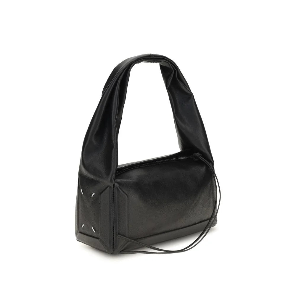 Maison Margiela Black Leather Handbag
