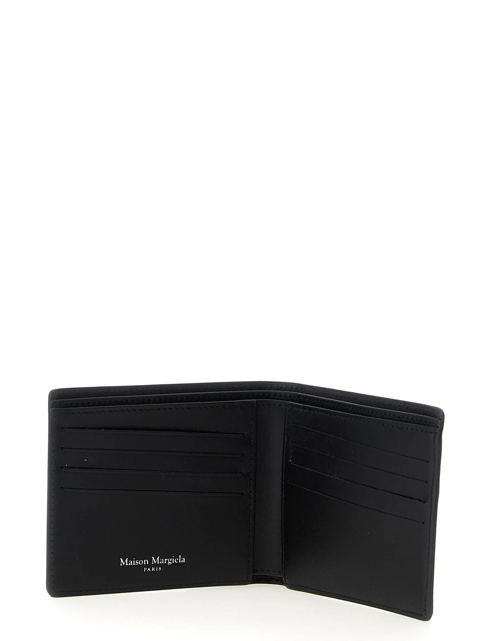 Maison Margiela Black Leather Wallet