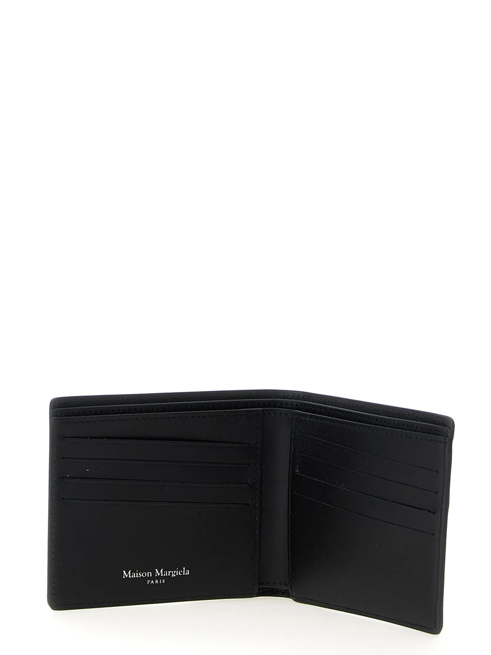 Maison Margiela Black Leather Wallet