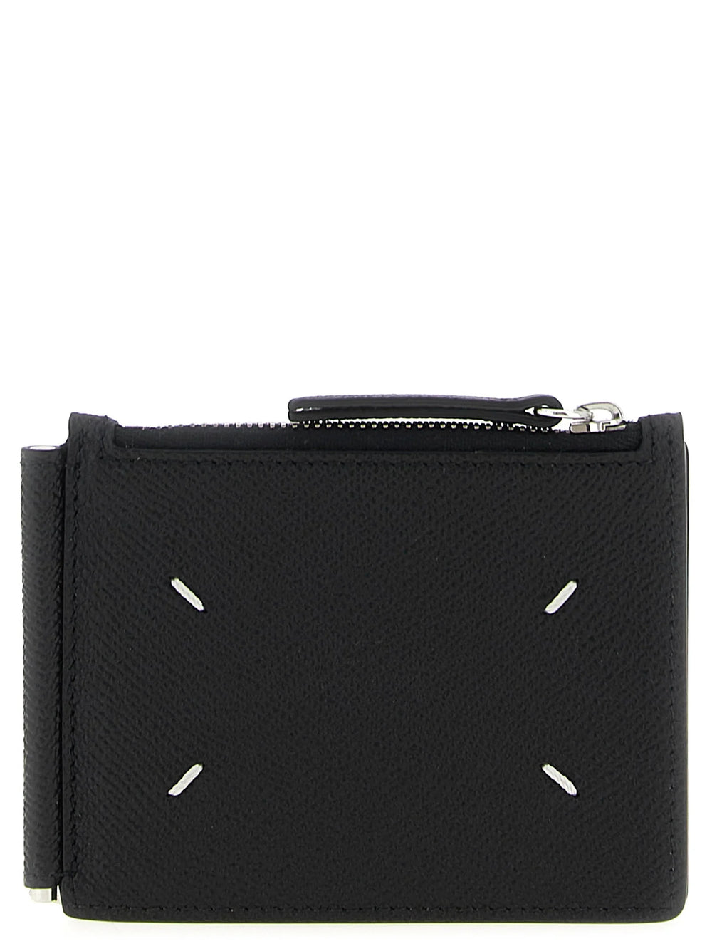 Maison Margiela Black Leather Leather Wallet