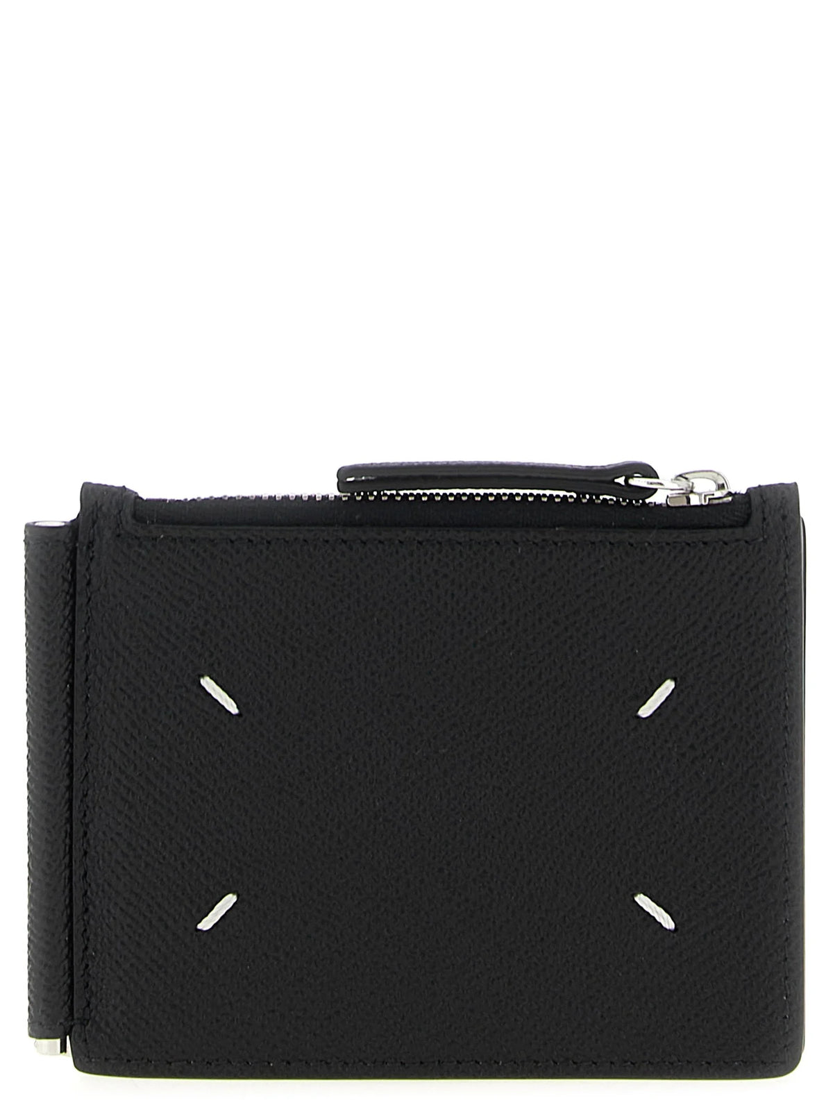 Maison Margiela Black Leather Leather Wallet