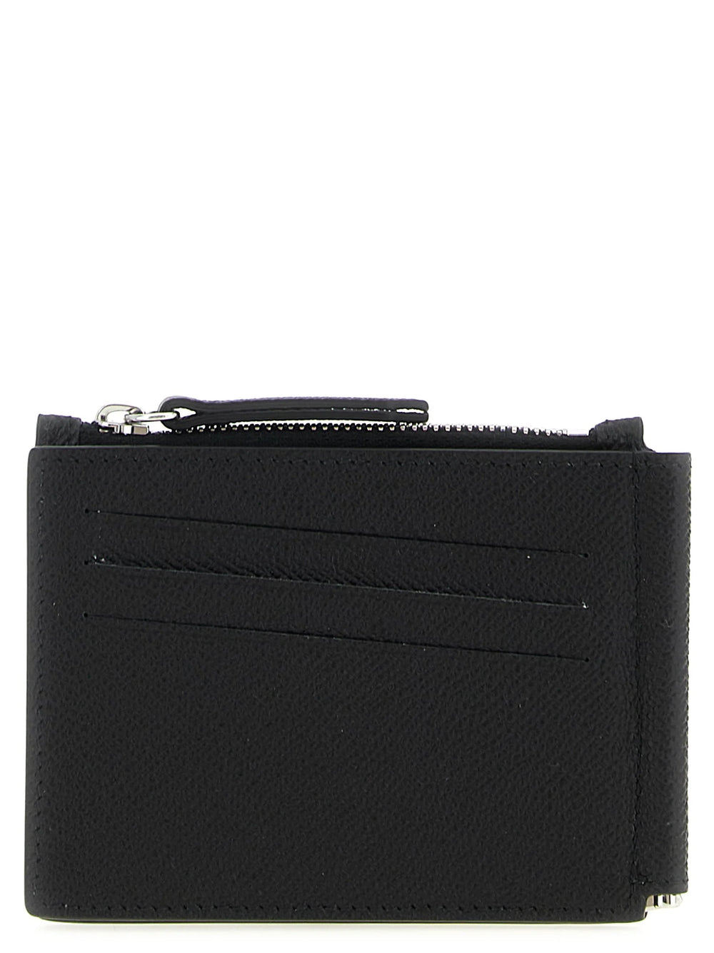 Maison Margiela Black Leather Leather Wallet