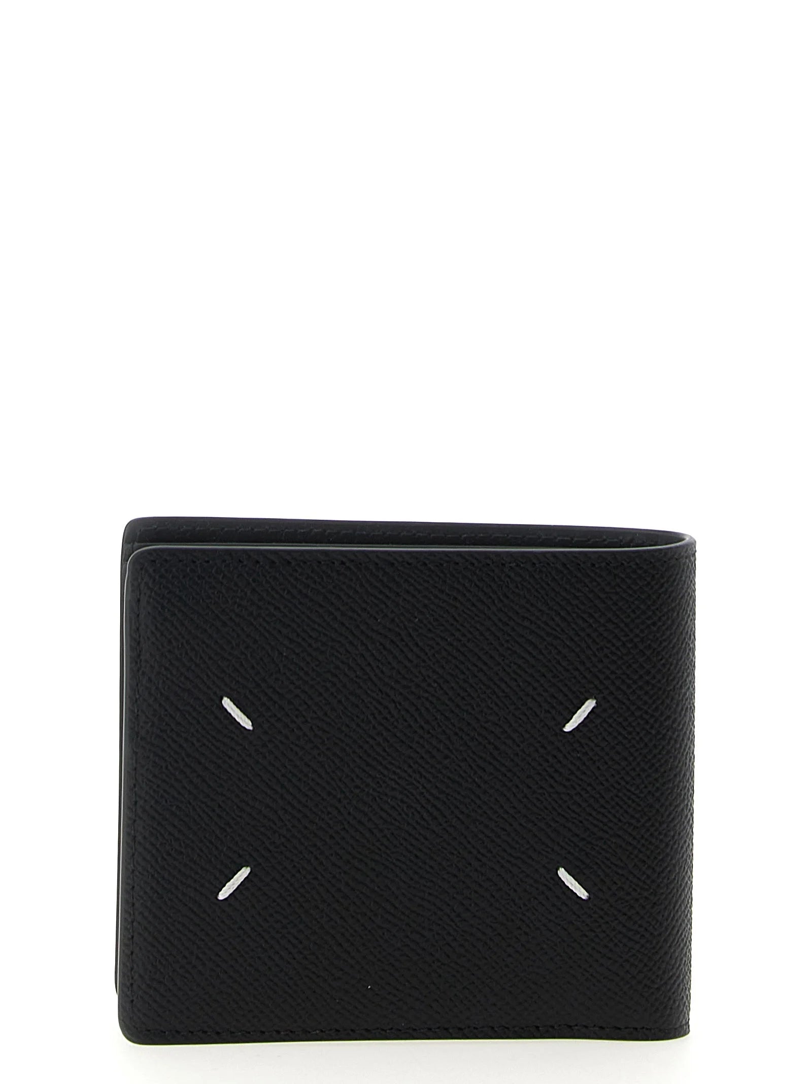 Maison Margiela Black Leather Wallet