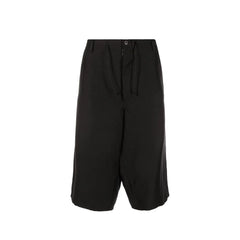 Maison Margiela Black Linen Bermuda Shorts - IT46 | S