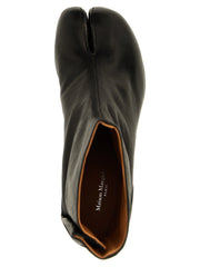 Maison Margiela Black Napa Leather / Calf Bos Taurus Ankle Boots