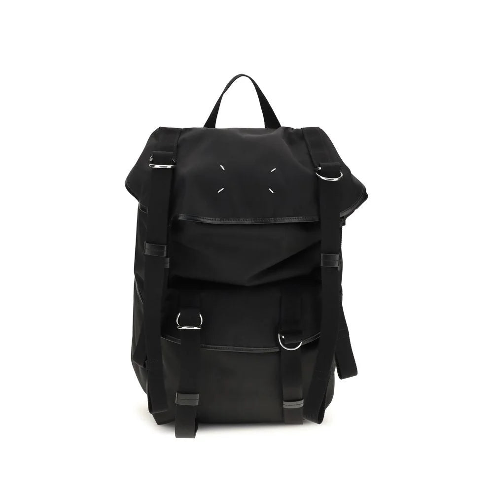 Maison Margiela Svart Nylonryggsäck