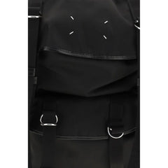 Maison Margiela Svart Nylonryggsäck