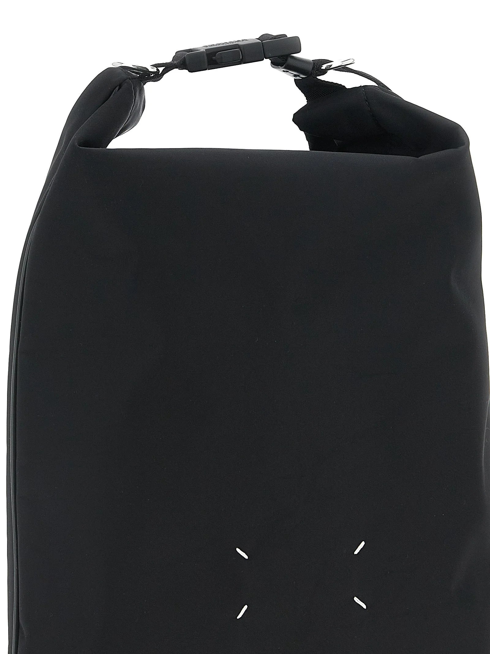 Maison Margiela Black Polyamide Backpack