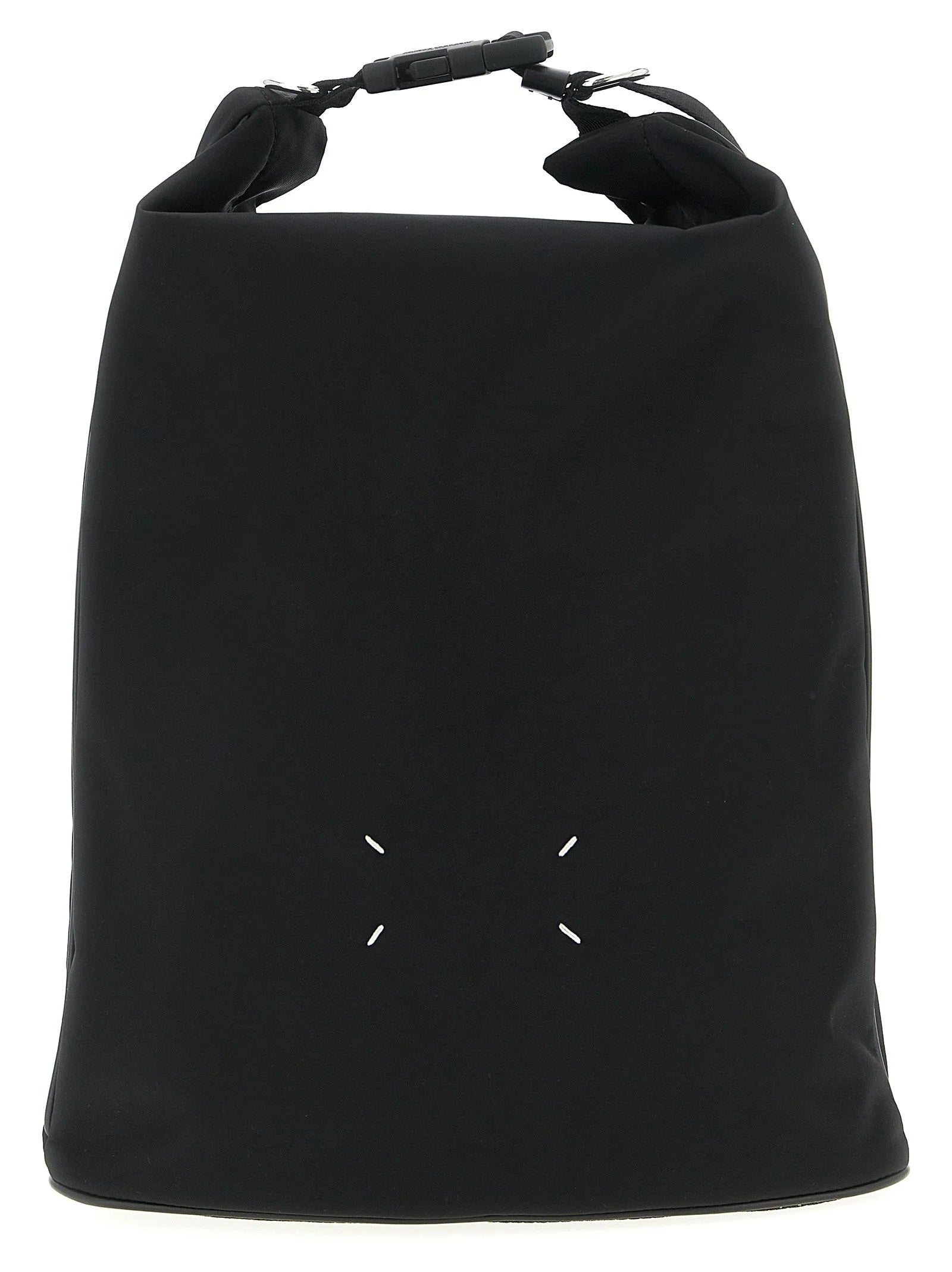 Maison Margiela Black Polyamide Backpack