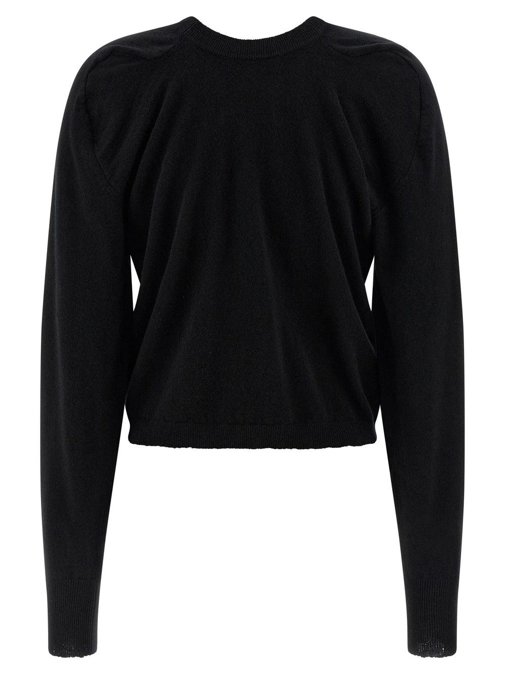 Maison Margiela Black Virgin Wool Cardigan