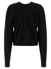 Maison Margiela Black Virgin Wool Cardigan