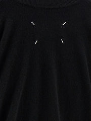 Maison Margiela Black Virgin Wool Cardigan