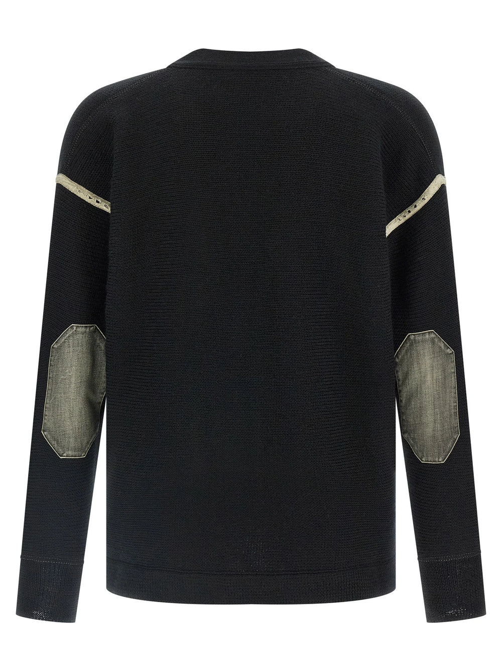 Maison Margiela Black Virgin Wool Cardigan - M