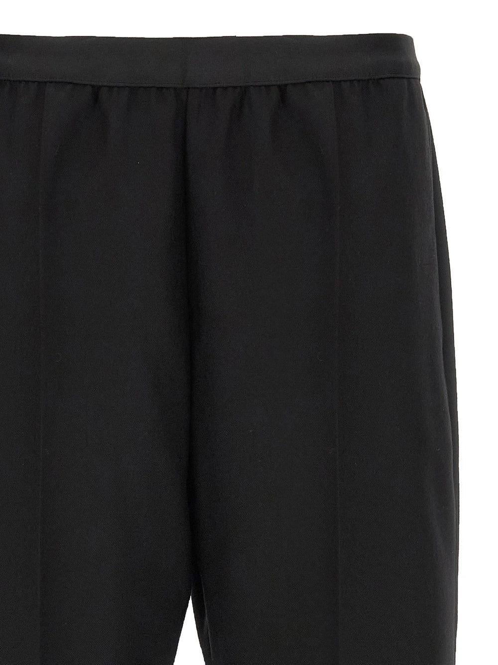 Maison Margiela Black Virgin Wool Casual Pants