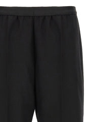 Maison Margiela Black Virgin Wool Casual Pants
