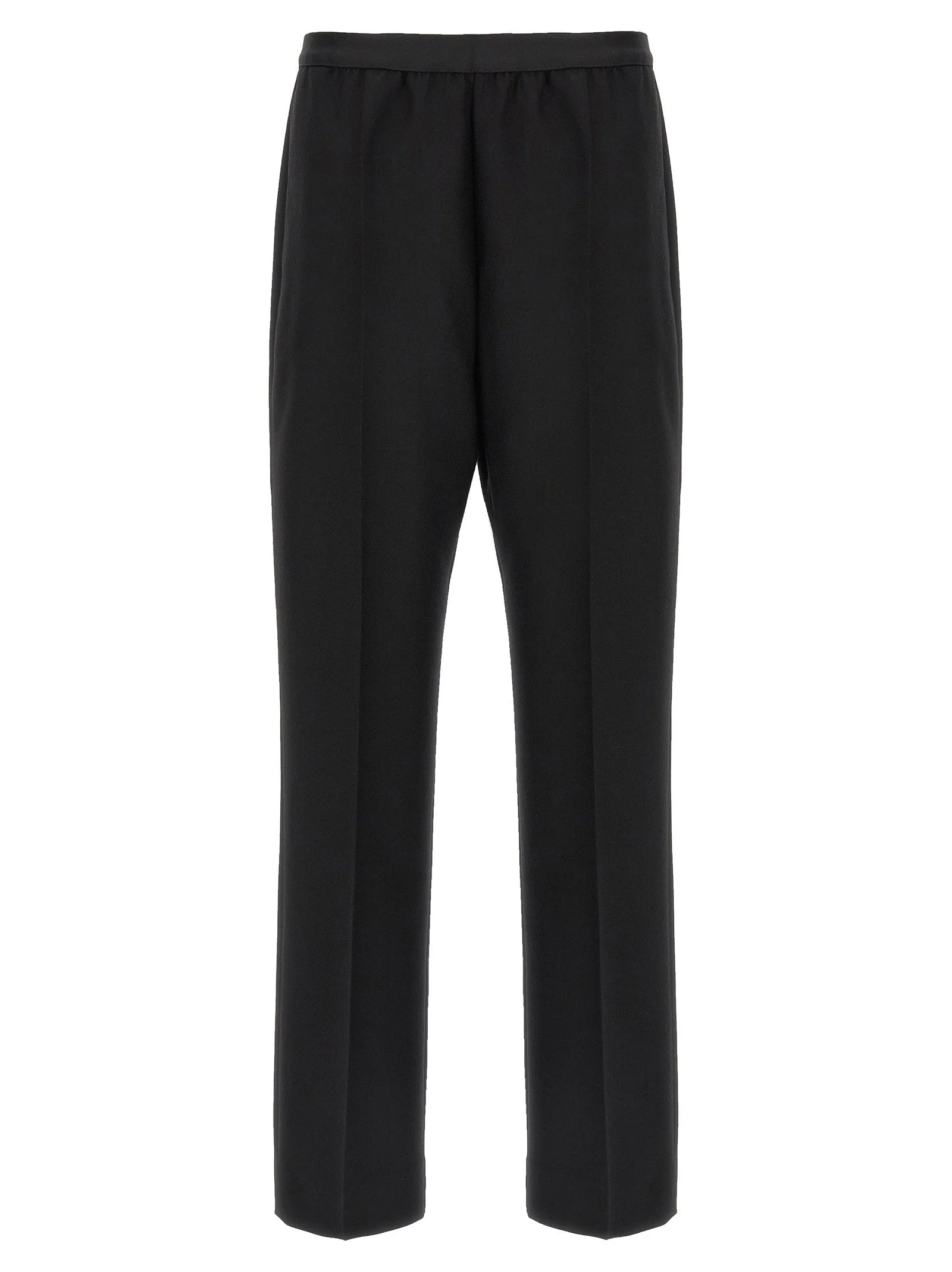 Maison Margiela Black Virgin Wool Casual Pants